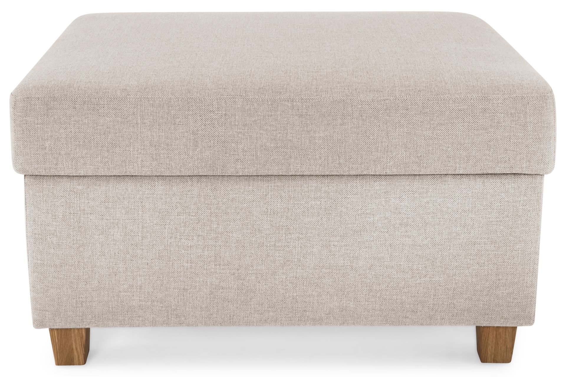 Crazy Fotskammel med Oppbevaring 80x65 - Beige - Møbler - Stoler & lenestoler - Krakk - Fotskammel
