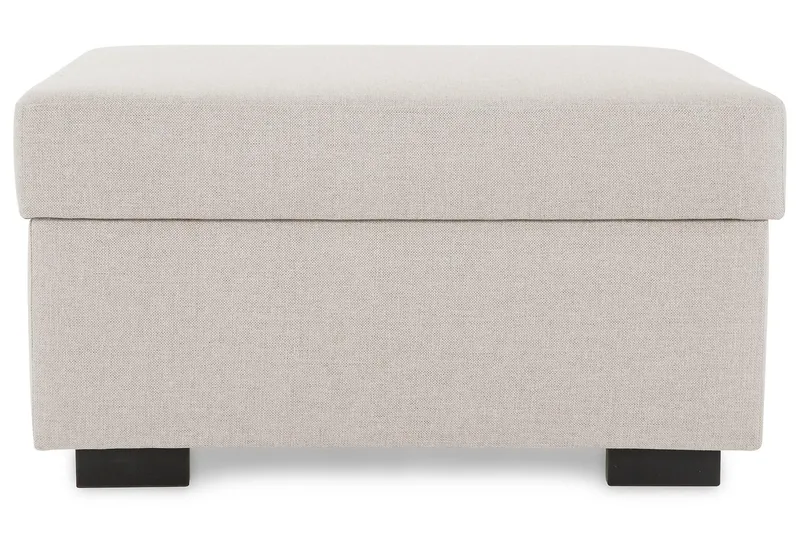 Crazy Fotskammel med Oppbevaring 80x65 - Beige - Møbler - Stoler & lenestoler - Krakk - Fotskammel