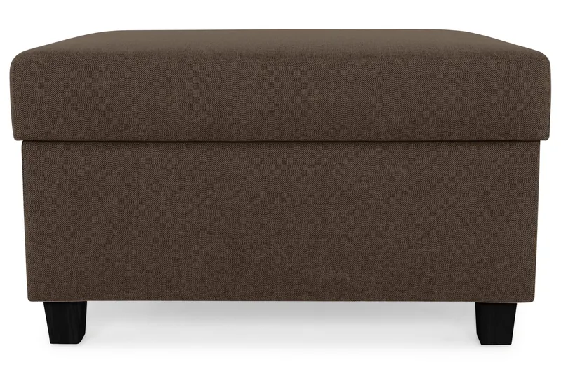 Crazy Fotskammel med Oppbevaring 80x65 - Brun - Møbler - Stoler & lenestoler - Krakk - Fotskammel