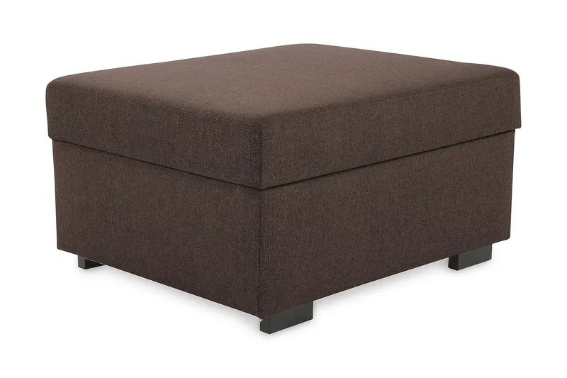 Crazy Fotskammel med Oppbevaring 80x65 - Brun - Møbler - Stoler & lenestoler - Krakk - Fotskammel