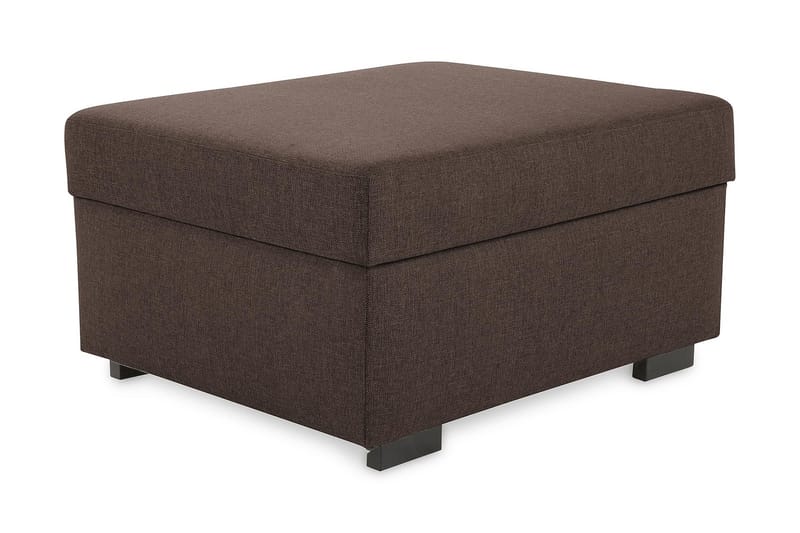 Crazy Fotskammel med Oppbevaring 80x65 - Brun - Møbler - Stoler & lenestoler - Krakk - Fotskammel