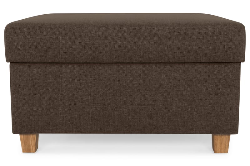 Crazy Fotskammel med Oppbevaring 80x65 - Brun - Møbler - Stoler & lenestoler - Krakk - Fotskammel