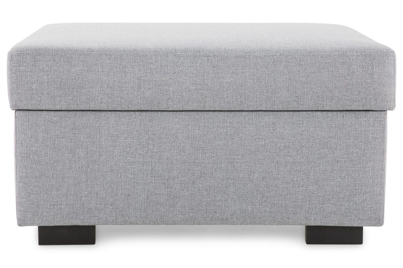 Crazy Fotskammel med Oppbevaring 80x65 - Lysegrå - Møbler - Stoler & lenestoler - Krakk - Fotskammel