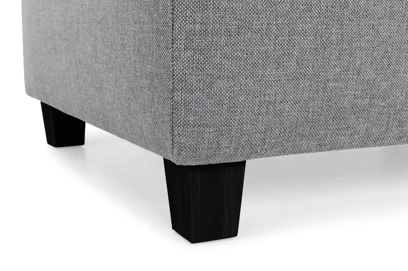 Crazy Fotskammel med Oppbevaring 80x65 - Lysegrå - Møbler - Stoler & lenestoler - Krakk - Fotskammel