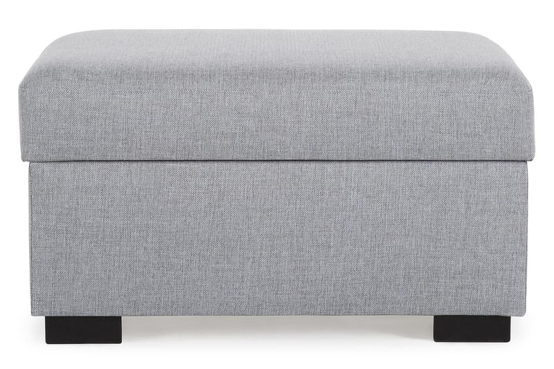 Crazy Fotskammel med Oppbevaring 80x65 - Lysegrå - Møbler - Stoler & lenestoler - Krakk - Fotskammel
