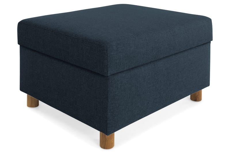 Crazy Fotskammel med Oppbevaring 80x65, Mørkeblå