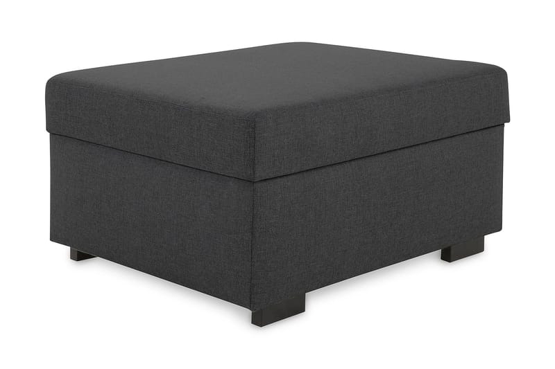 Crazy Fotskammel med Oppbevaring 80x65, Mørkegrå