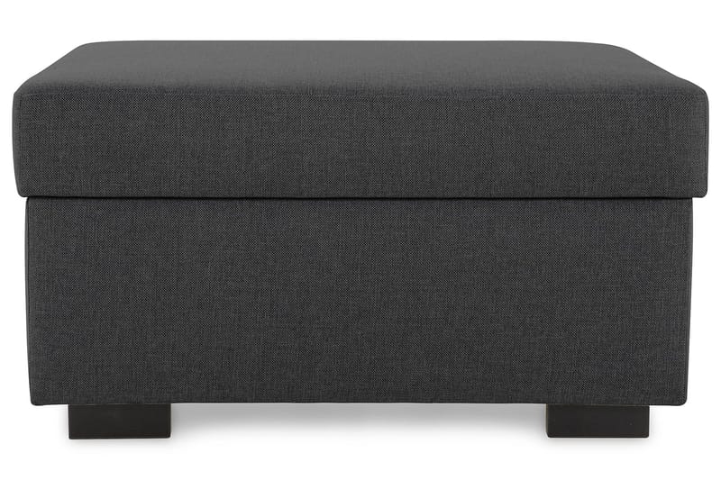 Crazy Fotskammel med Oppbevaring 80x65 - Mørkegrå - Møbler - Stoler & lenestoler - Krakk - Fotskammel