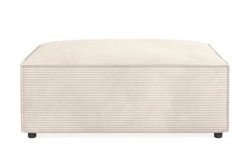 Cubo 1-seters Rektangulær Fotskammelmodul i Manchester 120 cm bred - Beige - Møbler - Stoler & lenestoler - Krakk - Fotskammel