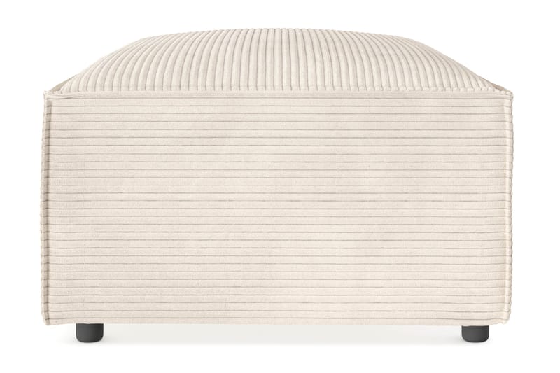 Cubo 1-seters Rektangulær Fotskammelmodul i Manchester 120 cm bred - Beige - Møbler - Stoler & lenestoler - Krakk - Fotskammel