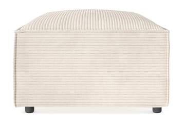 Cubo 1-seters Rektangulær Fotskammelmodul i Manchester 120 cm bred - Beige - Møbler - Stoler & lenestoler - Krakk - Fotskammel