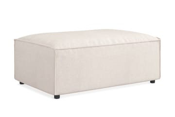 Cubo 1-seters Rektangulær Fotskammelmodul i Stoff 120 cm bred - Beige - Møbler - Stoler & lenestoler - Krakk - Fotskammel