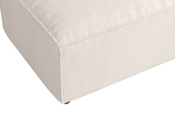 Cubo 1-seters Rektangulær Fotskammelmodul i Stoff 120 cm bred - Beige - Møbler - Stoler & lenestoler - Krakk - Fotskammel