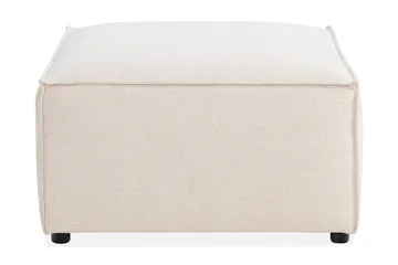 Cubo 1-seters Rektangulær Fotskammelmodul i Stoff 80 cm bred - Beige - Møbler - Stoler & lenestoler - Krakk - Fotskammel