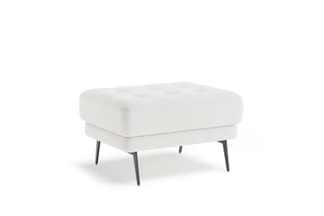 Debbi Fotskammel 78 cm Rektangulær - Hvit - Møbler - Stoler & lenestoler - Krakk - Fotskammel