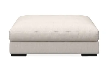 Dubai Rektangulær Fotskammel 120x95 cm i Stoff - Beige - Møbler - Stoler & lenestoler - Krakk - Fotskammel
