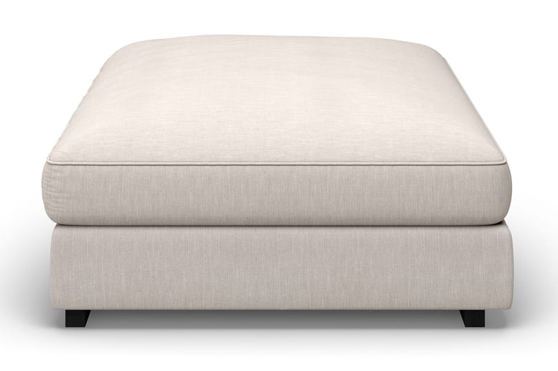 Dubai Rektangulær Fotskammel 120x95 cm i Stoff - Beige - Møbler - Stoler & lenestoler - Krakk - Fotskammel