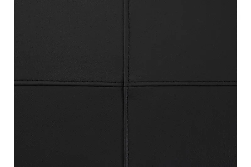 Dugard Fotskammel - Svart/Lær - Møbler - Stoler & lenestoler - Krakk - Fotskammel