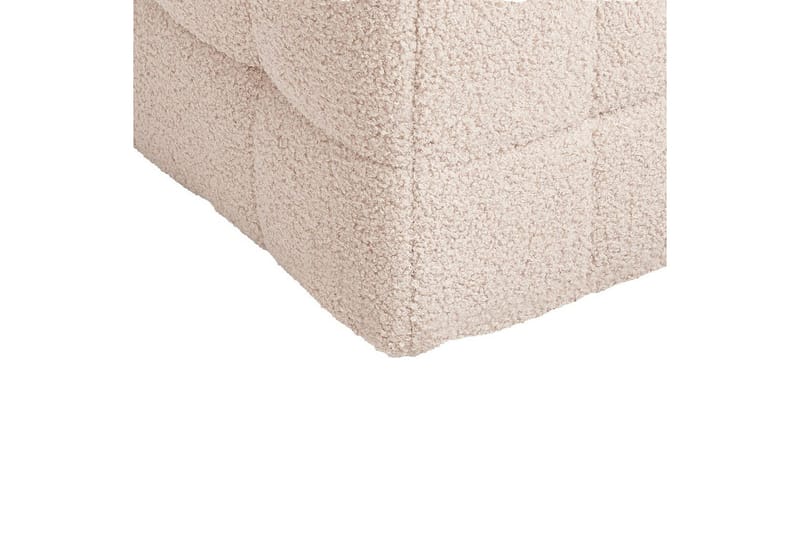 Fotpall Michigan Beige - Beige - Møbler - Stoler & lenestoler - Krakk - Fotskammel - Chesterfield fotskammel
