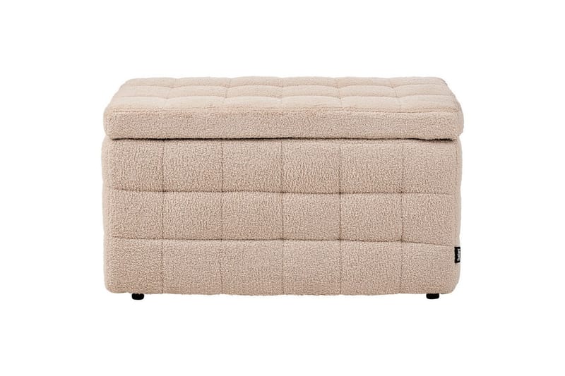 Fotpall Michigan Beige - Beige - Møbler - Stoler & lenestoler - Krakk - Fotskammel - Chesterfield fotskammel