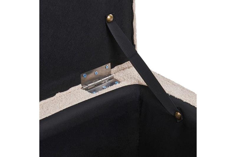 Fotpall Michigan Beige - Beige - Møbler - Stoler & lenestoler - Krakk - Fotskammel - Chesterfield fotskammel