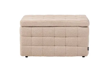 Fotpall Michigan Beige - Beige - Møbler - Stoler & lenestoler - Krakk - Fotskammel