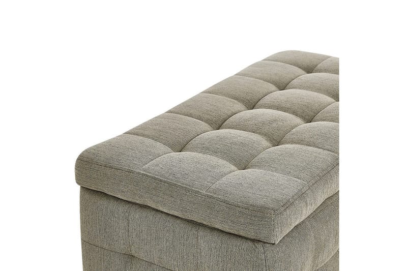 Fotpall Michigan Olivgrønn - Olivgrønn - Møbler - Stoler & lenestoler - Krakk - Fotskammel - Chesterfield fotskammel