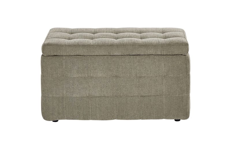 Fotpall Michigan Olivgrønn - Olivgrønn - Møbler - Stoler & lenestoler - Krakk - Fotskammel - Chesterfield fotskammel