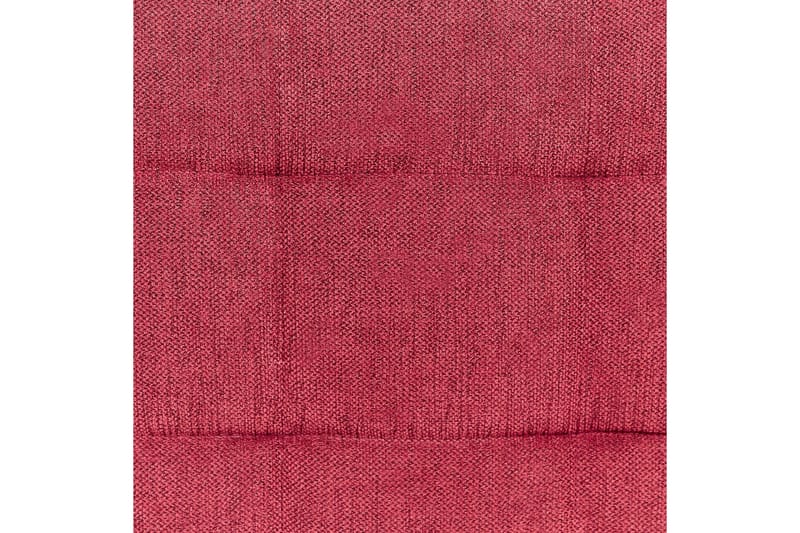 Fotpall Michigan Rød - Rød - Møbler - Stoler & lenestoler - Krakk - Fotskammel - Chesterfield fotskammel