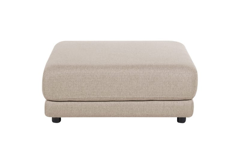 Fotpall Sigtuna Beige/svart - Beige/svart - Møbler - Stoler & lenestoler - Krakk - Fotskammel - Chesterfield fotskammel