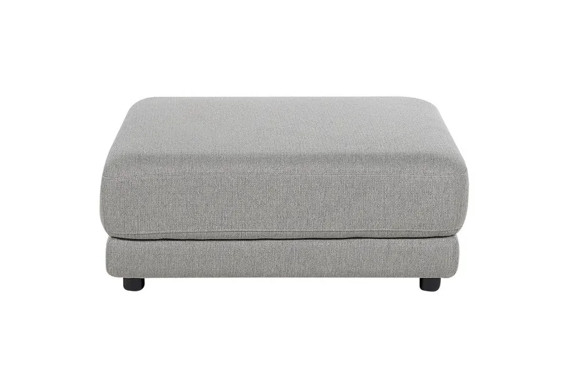 Fotpall Sigtuna Grå/svart - Grå/svart - Møbler - Stoler & lenestoler - Krakk - Fotskammel - Chesterfield fotskammel