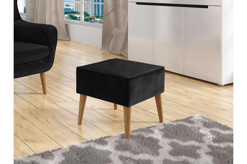 Fotskammel - Svart - Møbler - Stoler & lenestoler - Krakk - Fotskammel