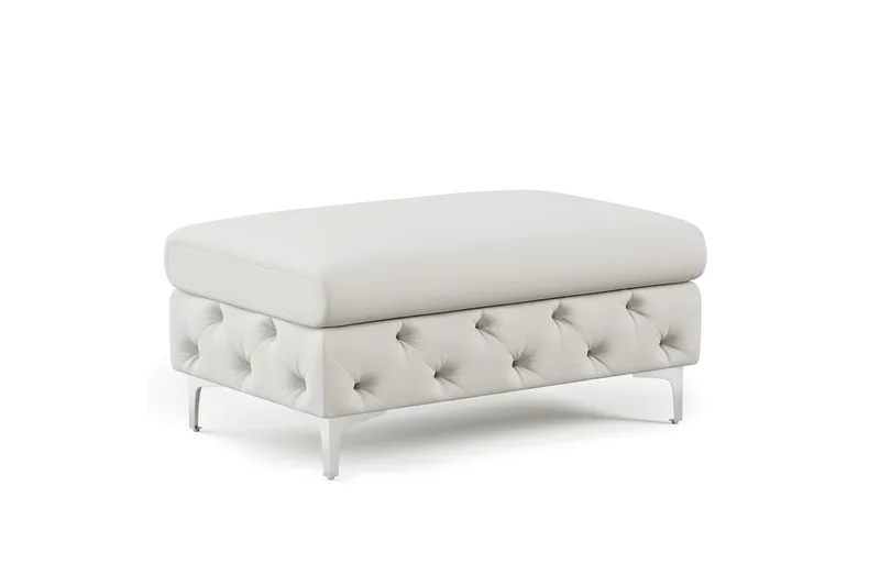 Glennie Fotskammel 67 cm Rektangulær, Beige