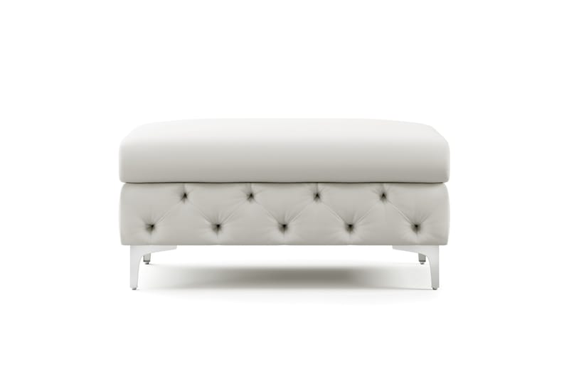 Glennie Fotskammel 67 cm Rektangulær - Beige - Møbler - Stoler & lenestoler - Krakk - Fotskammel