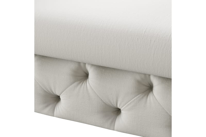 Glennie Fotskammel 67 cm Rektangulær - Beige - Møbler - Stoler & lenestoler - Krakk - Fotskammel