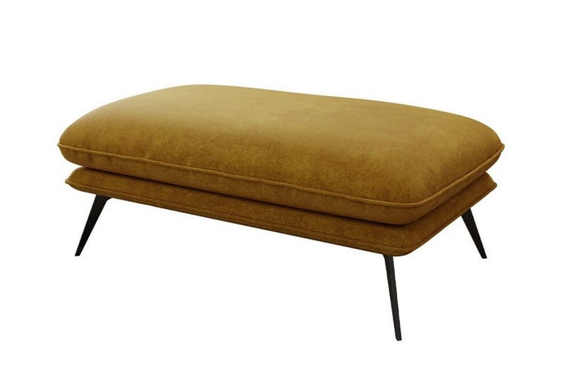 Graystone Fotpall 65 cm - Mørkegul - Møbler - Stoler & lenestoler - Krakk - Fotskammel