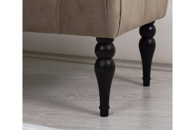 Hodgenville Fotskammel 92 cm Rektangulär - Brun - Møbler - Stoler & lenestoler - Krakk - Fotskammel