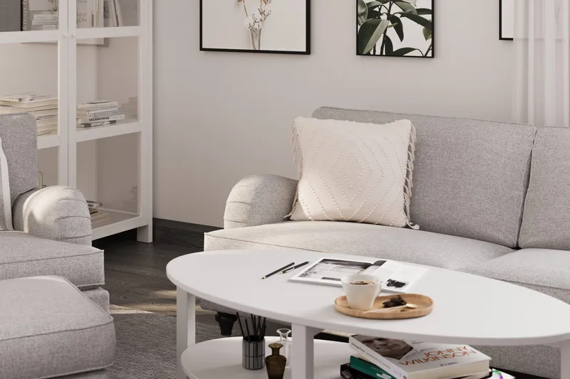 Howard Classic Fotskammel - Grå - Møbler - Stoler & lenestoler - Krakk - Fotskammel