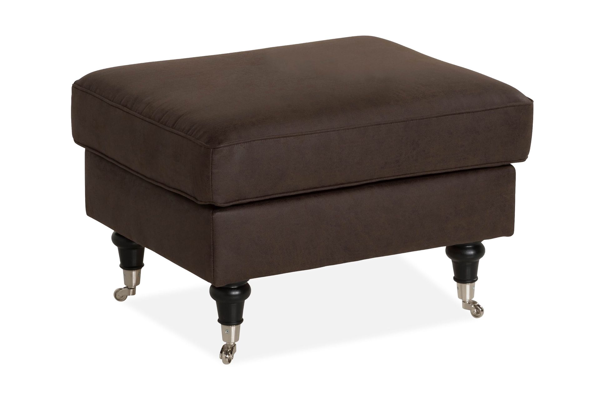 Howard Classic Fotskammel Kunstlær - Vintage Brun