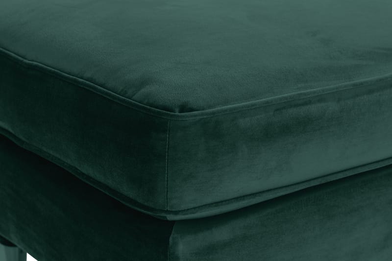 Howard Riviera Fotskammel Fløyel - Mørkegrønn - Møbler - Stoler & lenestoler - Krakk - Fotskammel