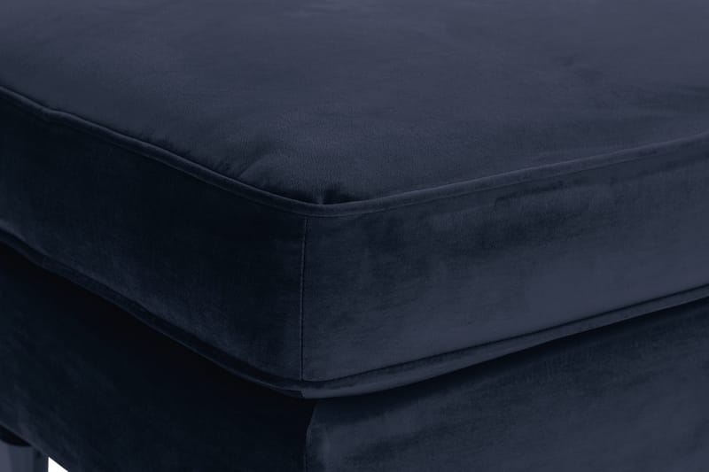 Howard Riviera Fotskammel Fløyel - Midnattsblå - Møbler - Stoler & lenestoler - Krakk - Fotskammel