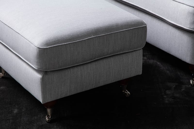 Howard Riviera Fotskammel - Lingrå - Møbler - Stoler & lenestoler - Krakk - Fotskammel