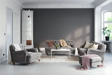 Howard Riviera Fotskammel - Sølvgrå - Møbler - Stoler & lenestoler - Krakk - Fotskammel