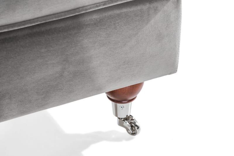 Howard Riviera Fotskammel - Sølvgrå - Møbler - Stoler & lenestoler - Krakk - Fotskammel