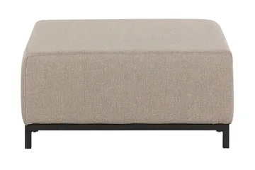 Hughen Fotskammel - Beige/Svart - Møbler - Stoler & lenestoler - Krakk - Fotskammel