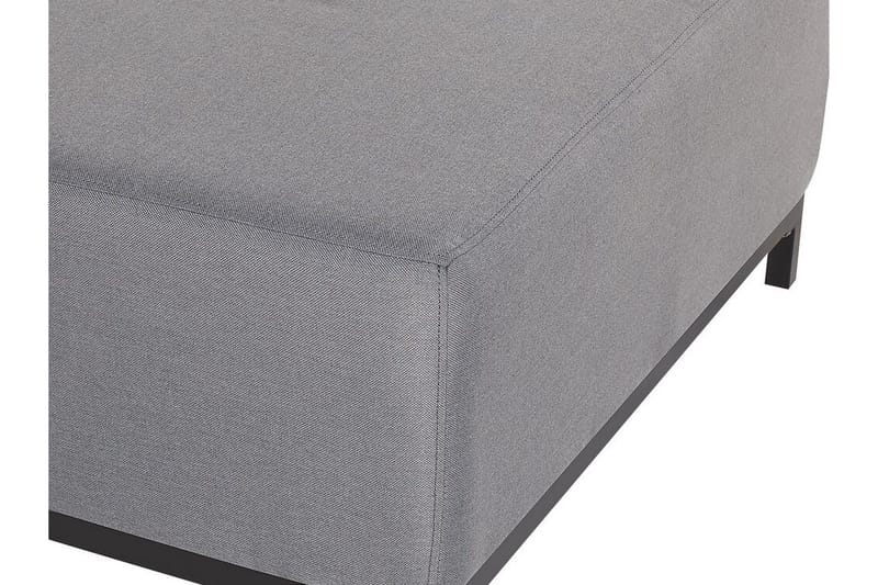 Hughen Fotskammel - Grå/Svart - Møbler - Stoler & lenestoler - Krakk - Fotskammel