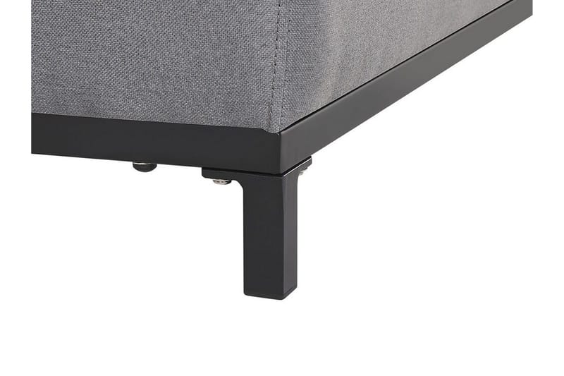 Hughen Fotskammel - Grå/Svart - Møbler - Stoler & lenestoler - Krakk - Fotskammel