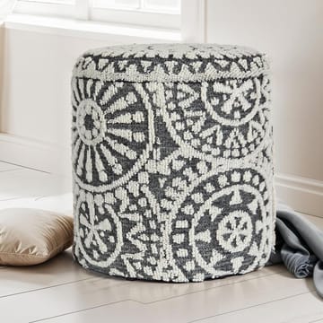 Ivoino krakk 40 cm - Svart/hvit - Møbler - Stoler & lenestoler - Krakk - Fotskammel - Fotskammel med oppbevaring