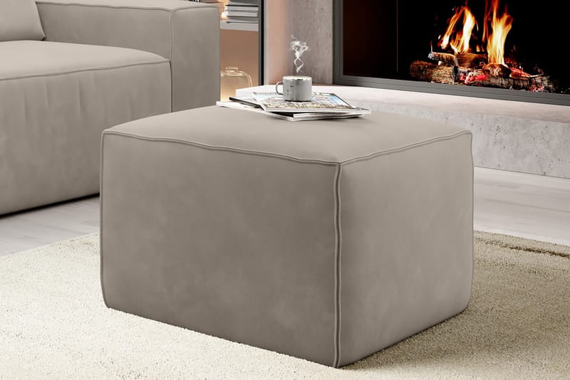Kamli Fotskammel - Beige - Møbler - Stoler & lenestoler - Krakk - Fotskammel