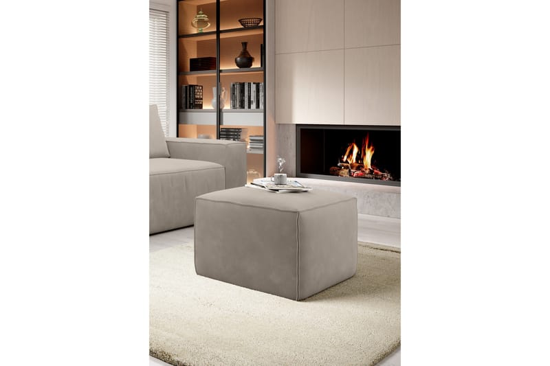 Kamli Fotskammel - Beige - Møbler - Stoler & lenestoler - Krakk - Fotskammel